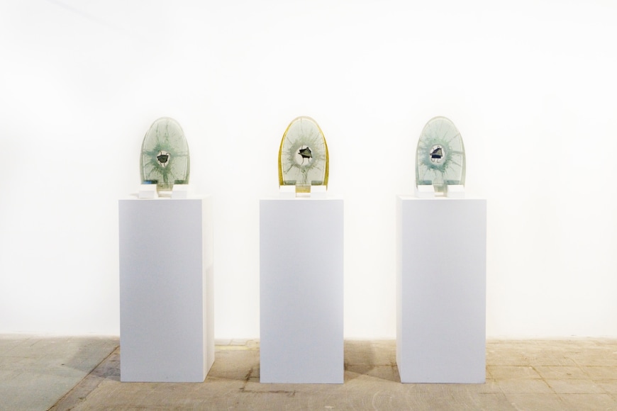 Installation view, Vahakn Arslanian, Holy Heavenly, New York, 2012