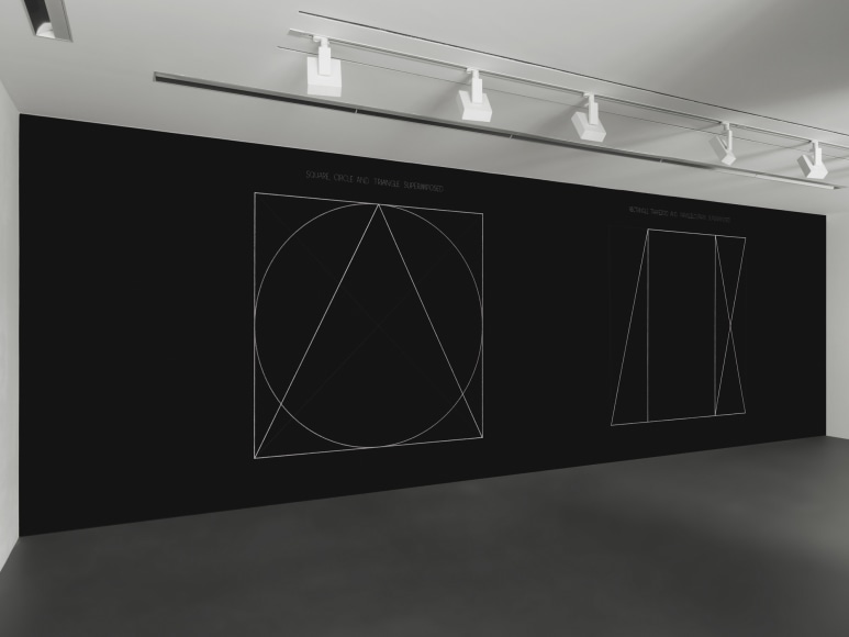 Installation view, Sol LeWitt: 1 + 1 = 1 Million, Curated by Tom Sachs, Vito Schnabel Gallery, St. Moritz