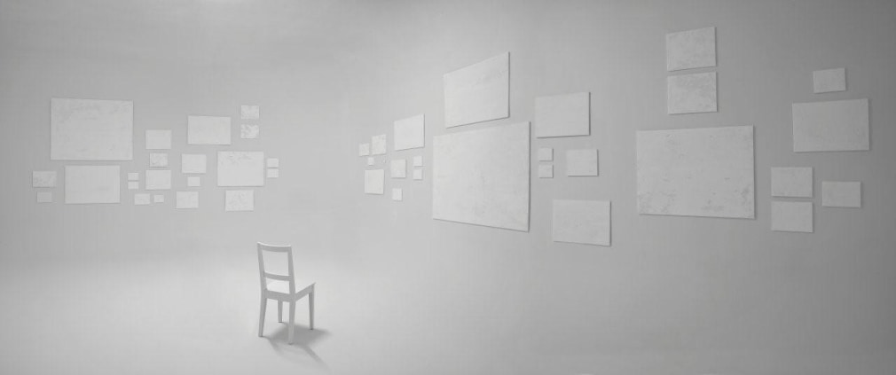 Installation view, Terence Koh, Flowers for Baudelaire, Richard Avedon Studio, New York, 2008