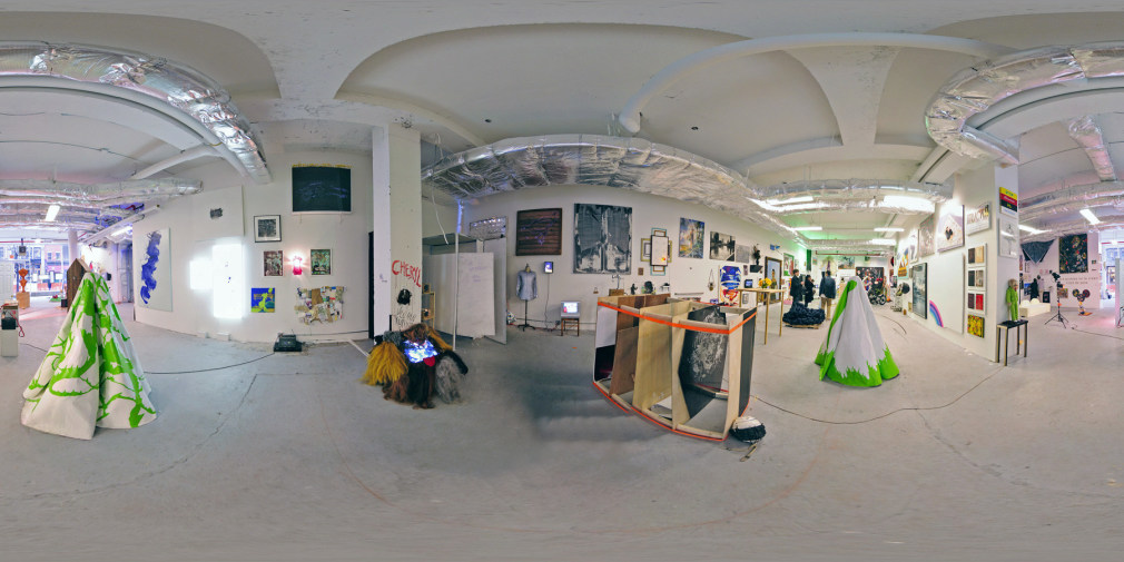 Installation view, The Bruce High Quality Foundation, Brucennial: 2010, New York, 2010