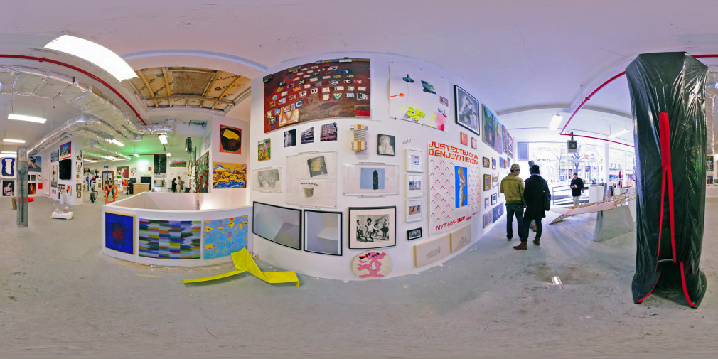 Installation view, The Bruce High Quality Foundation, Brucennial: 2010, New York, 2010