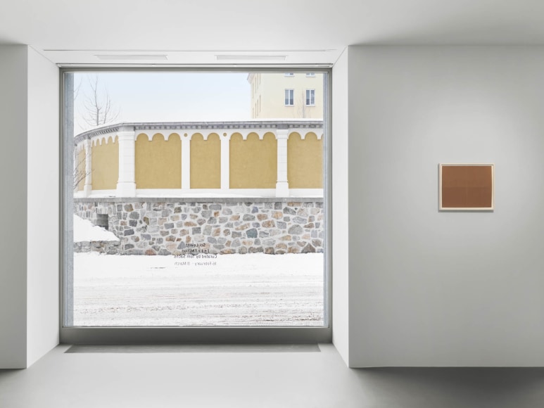 Installation view, Sol LeWitt: 1 + 1 = 1 Million, Curated by Tom Sachs, Vito Schnabel Gallery, St. Moritz