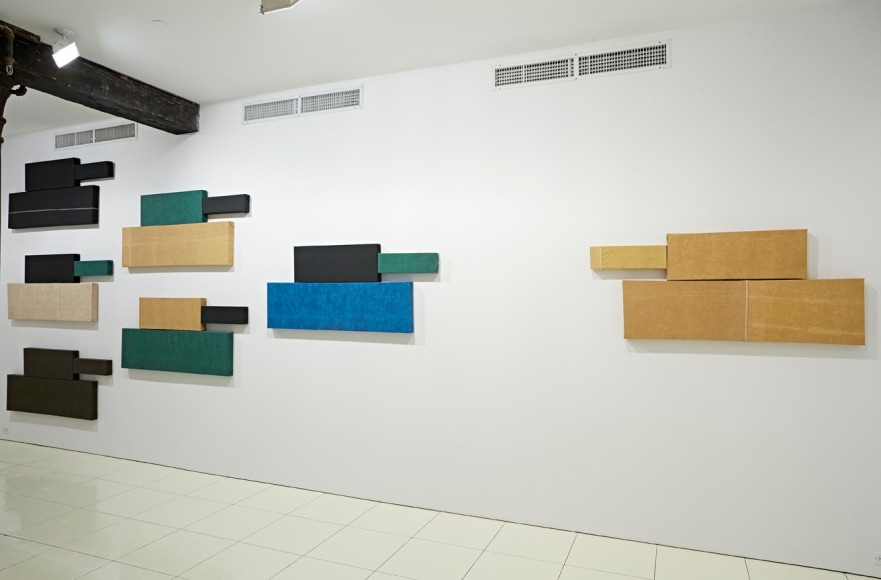 Installation view, Grear Patterson:&nbsp;Panzers&nbsp;and&nbsp;Tigers,&nbsp;Vito Schnabel, New York, 2014.