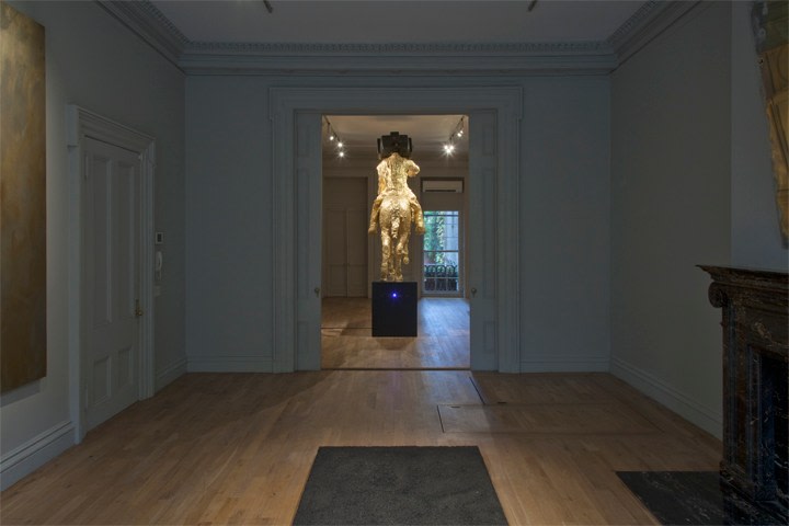 Installation view, The Bruce High Quality Foundation, Meditations of the Emperor, Mark Fletcher, New York, 2013
