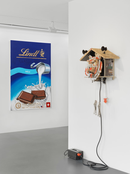 Installation view,&nbsp;Tom Sachs: Helvetiaphilia, Vito Schnabel Gallery, St. Moritz, Switzerland, 2022; Artworks &copy; Tom Sachs; Photo by Stefan Altenburger; Courtesy the artist and Vito Schnabel Gallery