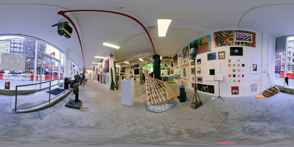 Installation view, The Bruce High Quality Foundation, Brucennial: 2010, New York, 2010