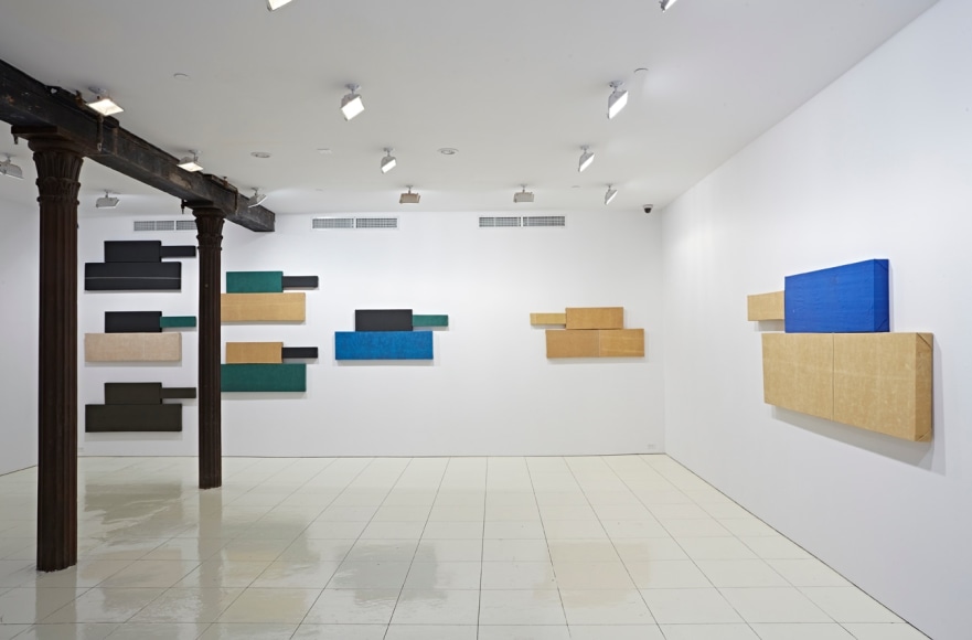 Installation view, Grear Patterson:&nbsp;Panzers&nbsp;and&nbsp;Tigers,&nbsp;Vito Schnabel, New York, 2014.