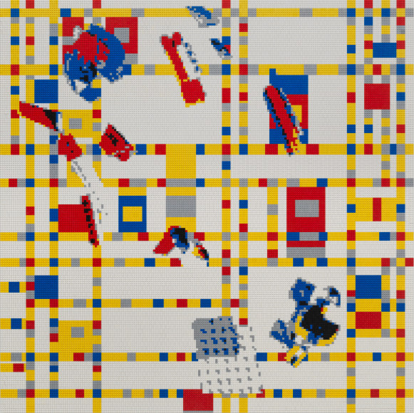 Ai Weiwei Untitled (After Mondrian), 2020