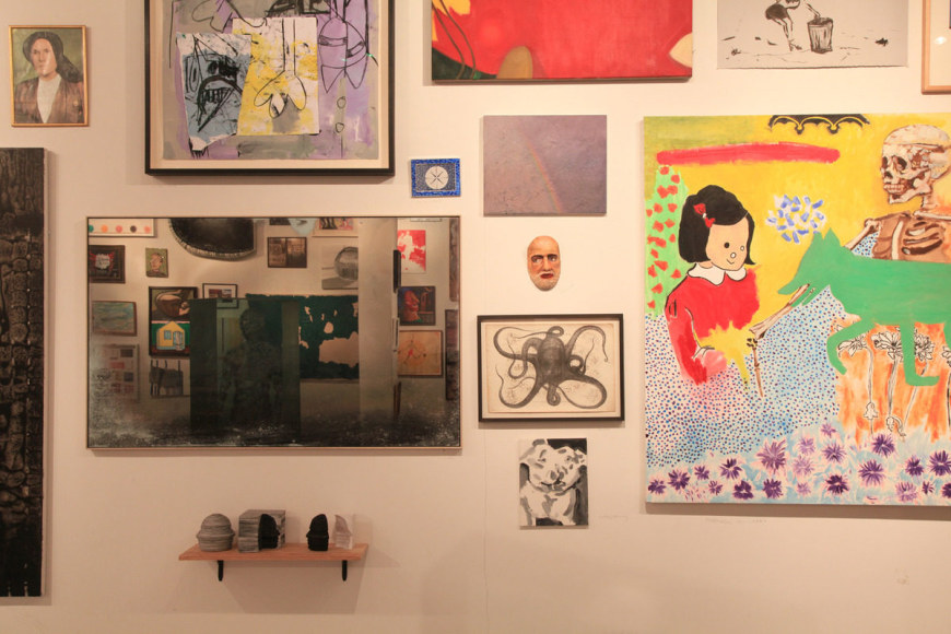 Installation view, The Bruce High Quality Foundation, Brucennial 2012, New York, 2012