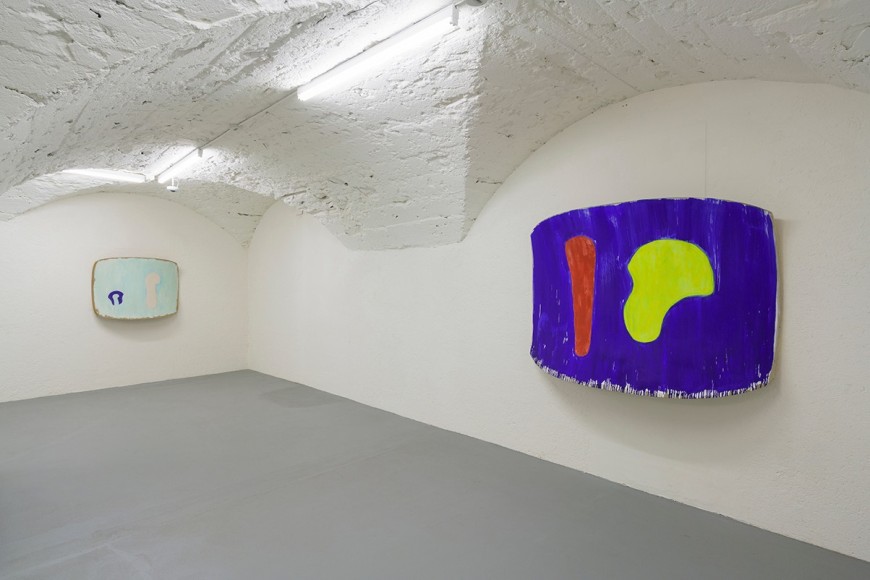 Installation view, Ron Gorchov,&nbsp;Concord,&nbsp;Vito Schnabel Gallery, St. Moritz, 2016