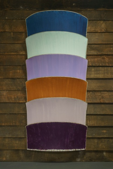 Installation view, Ron Gorchov,&nbsp;Concord,&nbsp;Vito Schnabel Gallery, St. Moritz, 2016