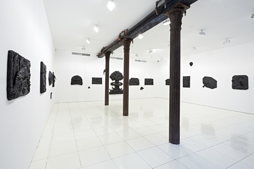 Installation view, Theo A. Rosenblum, Predator, Vito Schnabel, New York, 2014