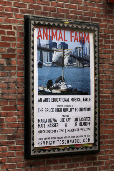 Installation view, The Bruce High Quality Foundation, Brucennial 2012, New York, 2012