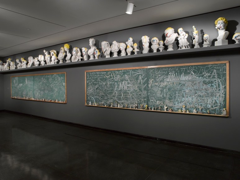 Installation view, The Bruce High Quality Foundation,&nbsp;Ode to Joy: 2001-2013, Brooklyn Museum, Brooklyn, 2013