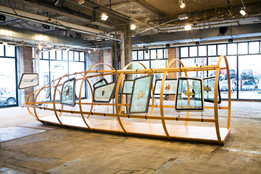 Installation view, Vahakn Arslanian, Holy Heavenly, New York, 2012