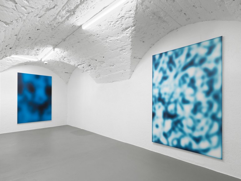 Installation view, Jeff Elrod, Figment, Vito Schnabel Gallery, St. Moritz, 2016, © Jeff Elrod