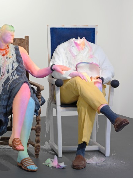 Installation view,&nbsp;Urs Fischer:&nbsp;Bruno &amp;amp; Yoyo,&nbsp;Vito Schnabel Gallery, St. Moritz, 2015