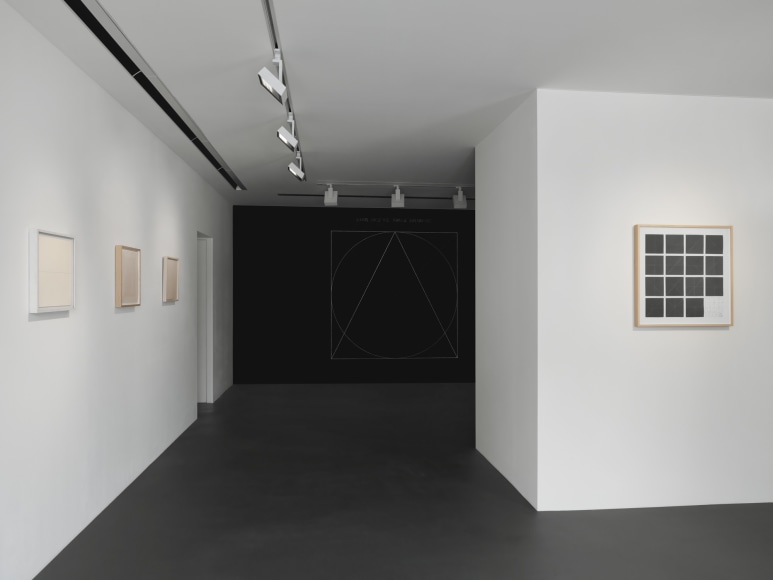 Installation view, Sol LeWitt: 1 + 1 = 1 Million, Curated by Tom Sachs, Vito Schnabel Gallery, St. Moritz