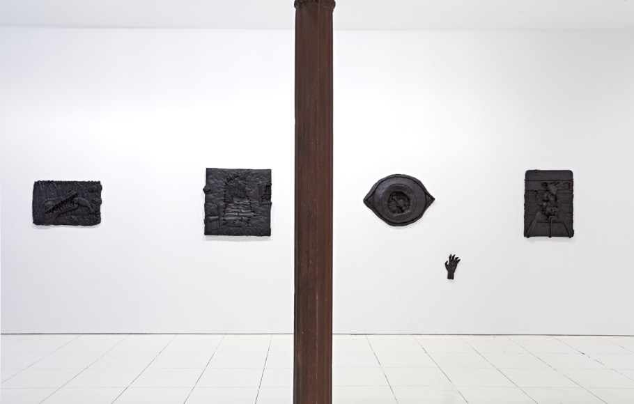 Installation view, Theo A. Rosenblum, Predator, Vito Schnabel, New York, 2014