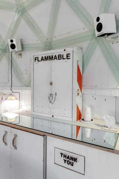 Interior view,&nbsp;Tom Sachs,&nbsp;Building #3,&nbsp;2018