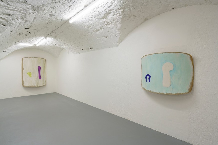 Installation view, Ron Gorchov,&nbsp;Concord,&nbsp;Vito Schnabel Gallery, St. Moritz, 2016