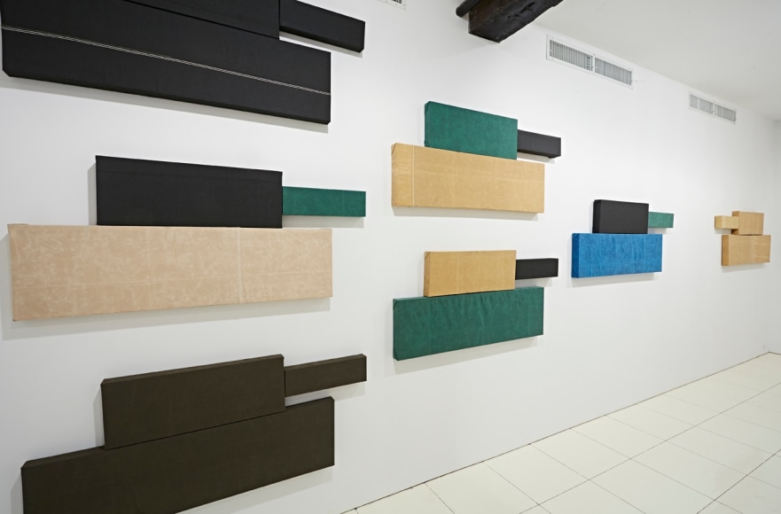 Installation view, Grear Patterson:&nbsp;Panzers&nbsp;and&nbsp;Tigers,&nbsp;Vito Schnabel, New York, 2014.