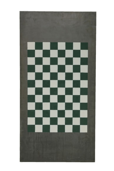 Sherrie Levine, Untitled (Double Lead Checks: 4)