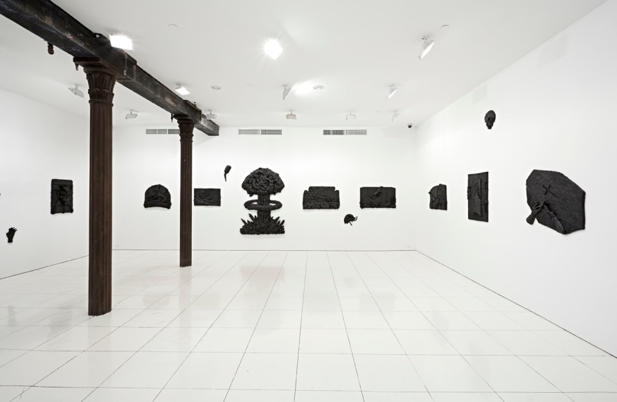 Installation view, Theo A. Rosenblum, Predator, Vito Schnabel, New York, 2014