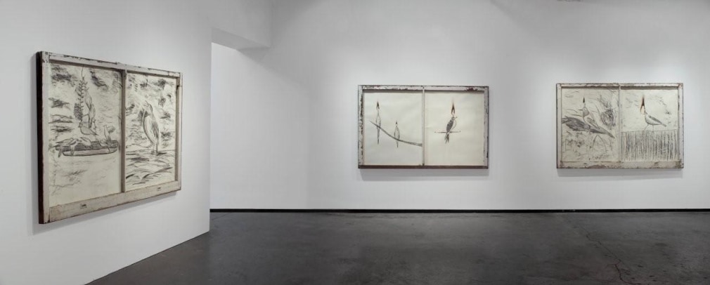 Installation view, Vahakn Arslanian, Jesus Loves Captain Sully Sullenberger, Maccarone Gallery, New York, 2009