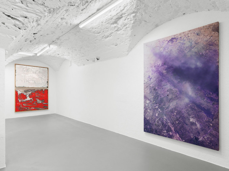 Installation view, The Age of Ambiguity, Curated by Bob Colacello, Vito Schnabel Gallery, St. Moritz, 2017,  
