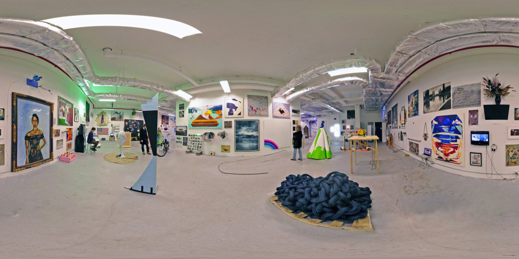 Installation view, The Bruce High Quality Foundation, Brucennial: 2010, New York, 2010