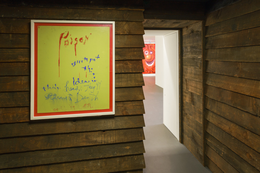 Installation view, A Selection of Works from the 1980s, Vito Schnabel Gallery, St. Moritz, 2016