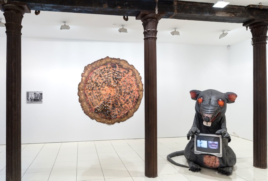 Installation view, The Bruce High Quality Foundation:&nbsp;Pizzatopia,&nbsp;Vito Schnabel Projects, New York, 2016