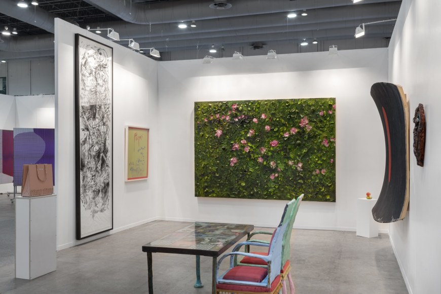 Installation view, Zona Maco, Mexico City, Vito Schnabel Gallery, St. Moritz,&nbsp;2018