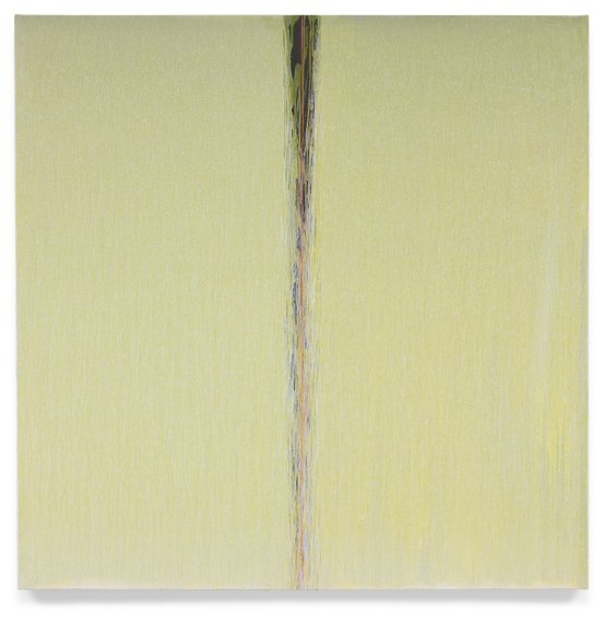 Pat Steir&nbsp; Yellow, 2018&nbsp;