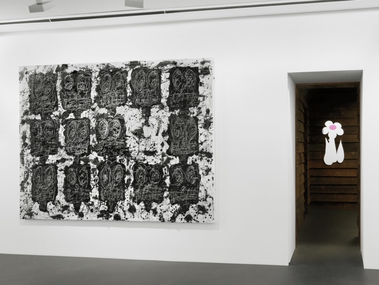 Installation view, The Age of Ambiguity, Curated by Bob Colacello, Vito Schnabel Gallery, St. Moritz, 2017,  