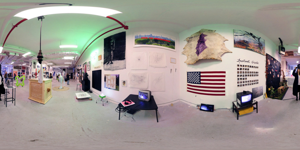 Installation view, The Bruce High Quality Foundation, Brucennial: 2010, New York, 2010