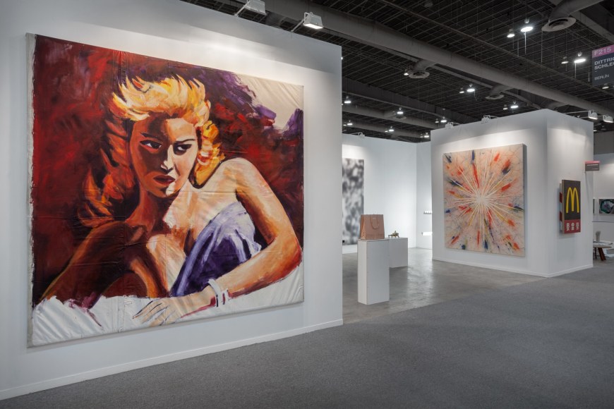 Installation view, Zona Maco, Mexico City, Vito Schnabel Gallery, St. Moritz,&nbsp;2018