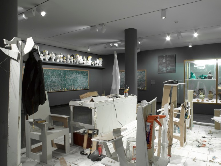 Installation view, The Bruce High Quality Foundation,&nbsp;Ode to Joy: 2001-2013, Brooklyn Museum, Brooklyn, 2013