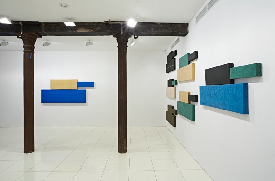 Installation view, Grear Patterson:&nbsp;Panzers and Tigers,&nbsp;Vito Schnabel, New York, 2014.