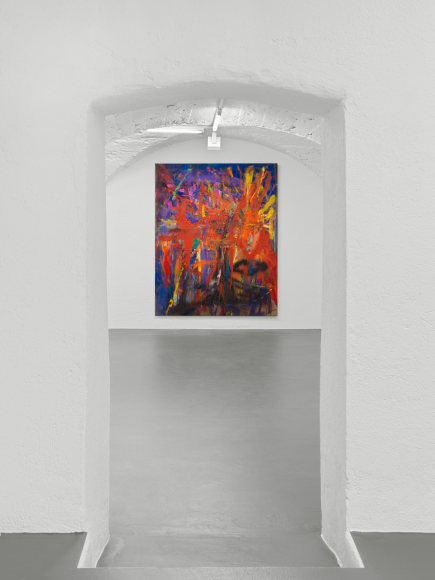 An installation view of Spencer Lewis's exhibition