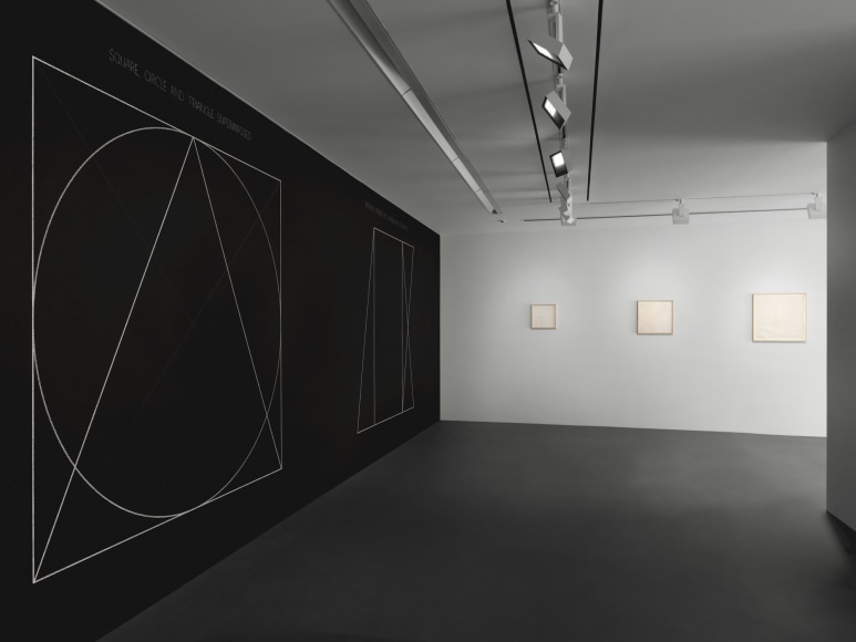 Installation view, Sol LeWitt: 1 + 1 = 1 Million, Curated by Tom Sachs, Vito Schnabel Gallery, St. Moritz