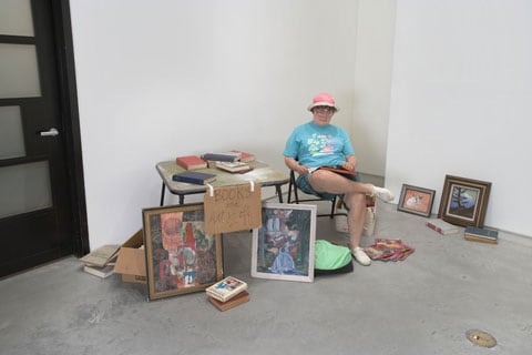 DUANE HANSON Flea Market Lady, 1990 