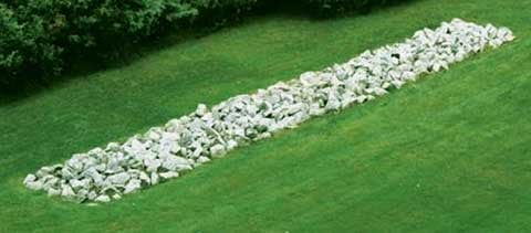 RICHARD LONG Little Tejunga Canyon Line, 1984
