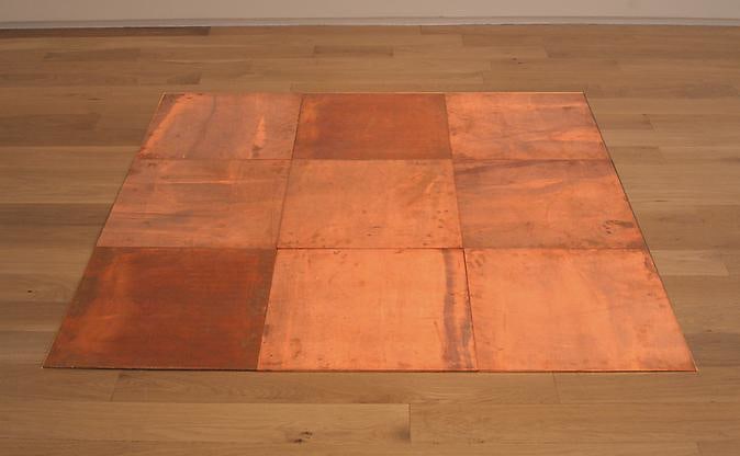 CARL ANDRE Third Copper Square,2007