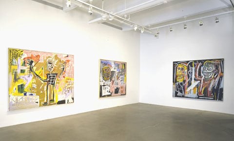 BASQUIAT &quot;HEADS&quot;, Van de Weghe Fine Art