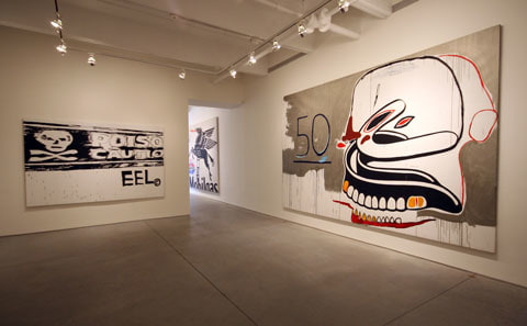 ANDY WARHOL, JEAN-MICHEL BASQUIAT AND COLLABORATION PAINTINGS