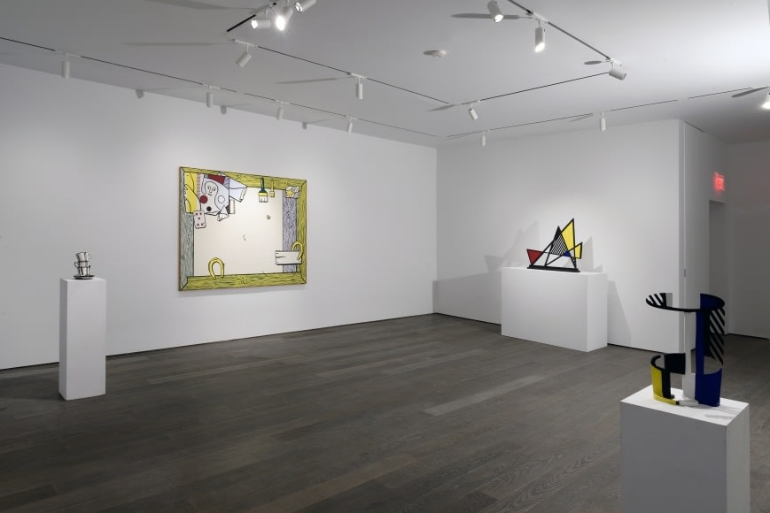 ROY LICHTENSTEIN: Paintings, Drawings and Sculptures, Van de Weghe Fine Art, September 24 - November 20, 2015, Installation view.