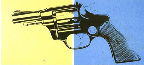 ANDY WARHOL GUN, 1981-82