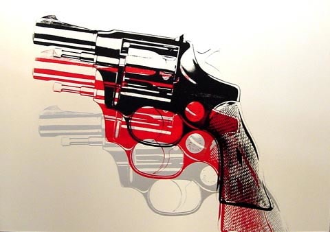 ANDY WARHOL GUNS, 1981-82